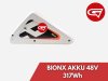 BionX Akku LiIon 48V/6,6 Ah 317Wh White KTM eLycan