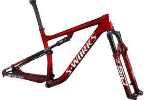 Specialized EPIC SW FRMSET M RED TINT CARBON/BRUSHED/WHITE